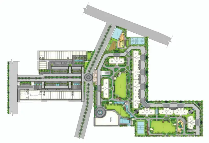 Vintage Greens Zirakpur Site PLan